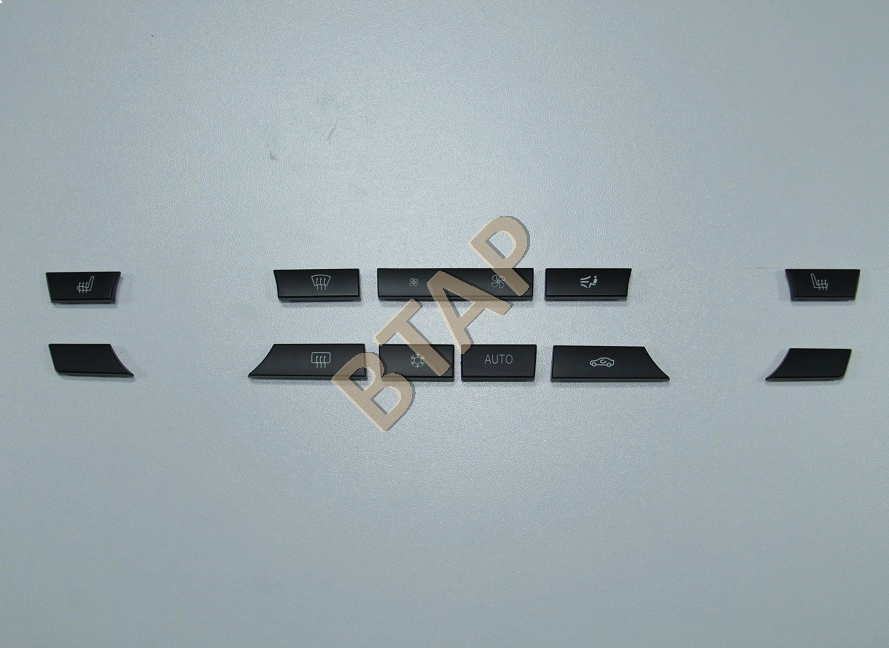 Bmw F10 Kalorifer Paneli 11 Parça Düğme Seti | Btap